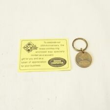 VINTAGE DENNIS CARPENTER FORD 25TH ANNIVERSARY KEY RING 1940 FORD CONVERTIBLE    picture