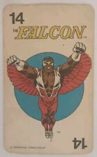 Marvel Comics Super-Heroes Card Game The Falcon 14 Vtg 1978  picture
