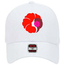 Hawaiian Airlines Flower Logo Adjustable White Mesh Golf Baseball Cap Hat New picture
