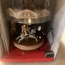 Mr Christmas Small Victorian Carousel Holiday Play 30 Songs 2002 picture