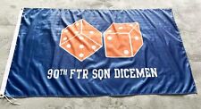 USAF 90th Fighter Squadron 3x5 ft 