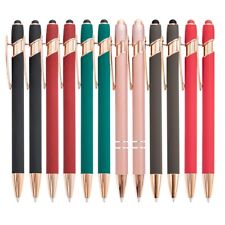 12 Pieces Ballpoint Pen with Stylus Tip, 2 in 1 Stylus Pens Stylish Pen, Meta... picture