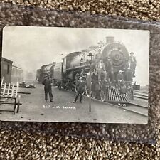 Real Photo Train Postcard. Labeled Beet Line Railroad picture