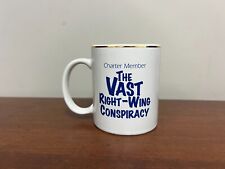 Vintage Rush Limbaugh Letter Member of the Vast Right Wing Conspiracy Mug picture