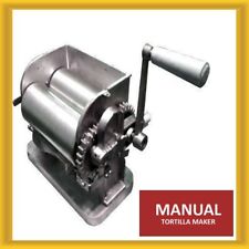 Manual Corn Aluminum Tortilla Maker by Monarca T-ROLLER#1 Metal Finished picture