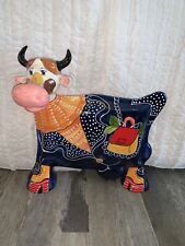 Anatoly Turov Pottery Cow Sculpture Signed picture