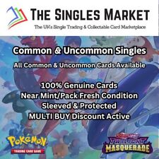 Pokemon TCG Twilight Masquerade Standard Common & Uncommon Singles Up To 75% Off picture