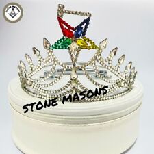 Masonic OES Grand Matron Crown Silver /gold Tone please send msg for color tone picture