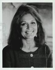 1993 Press Photo Journalist Gloria Steinem - kfp01571 picture