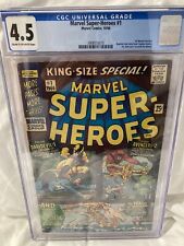 Marvel Super-Heroes #1 (October 1966, Marvel Comics) Rare, CGC Graded (4.5) picture