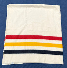 Vintage Faribo Faribault Woolen Mill Co. Pure Wool Blanket Striped 97