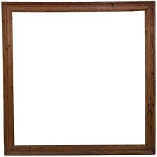 Mid Century Modern WORMY CHESTNUT PICTURE FRAME Suitable for Cut to Fit Sizing picture