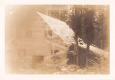 1930s Original Photo Old Wooden House Framing Unfinished Snapshot #5 1A4 picture