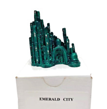 CCI Wizard of Oz EMERALD CITY Pewter Figurine COMSTOCK Jeweled Miniature Green picture
