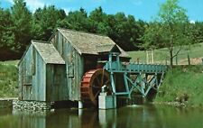 Postcard VT Guildhall Vermont Old Mill & Water Wheel Chrome Vintage PC b6698 picture