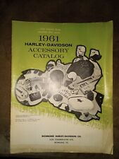 Original 1961 Harley Davidson Dealer Accessories Catalog  picture