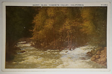 Happy Isles, Yosemite Valley, California, CA, Pacific Novelty, linen - Unposted picture