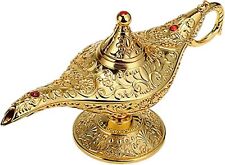 Vintage Aladdin Magic Genie Lamp Pot Wishing Light Alloy Arabian Lamp Jewelry picture