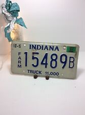 Vintage Indiana License Plate -  - Single Plate 2007 picture