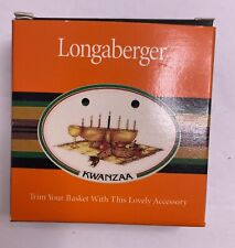 Longaberger Tie On: Kwanzaa 33481  - NIB picture