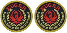 Ruger Firearms Embroidered PATCH  | 2PC HOOK BACKING 3