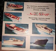 1956 Chris Craft Sea Skiff Speedboat Cruiser Brochure picture