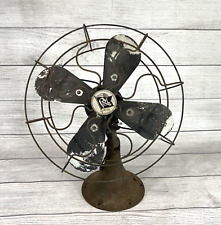 Antique Robbins & Myers Junior Industrial Table Fan Mid-Century Modern 1950s picture