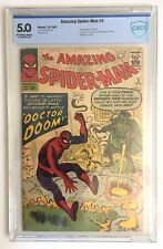 Amazing Spider-Man #5   CBCS 5.0   Marvel 1963  First Doctor Doom vs Spider-Man picture