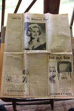 1959 Patricia Huddleston Newspaper Engagement Clanton Alabama Desmond T. Doss picture