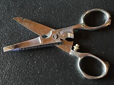 Vtg Rare German Universal Pocket Sewing Shears With Stanhope Lens - NY Skyline picture