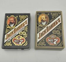 2 Vintage Jack Daniels Playing Cards 2 New & Sealed  picture