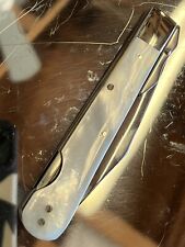 Rare VINTAGE Ka-Bar Locking SWING GUARD Genuine Mother of Pearl #180/of 200 made picture