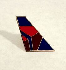 Delta Airlines Airplane Tail Color Replica Logo Tack Lapel Pin Pilot Stewardess picture