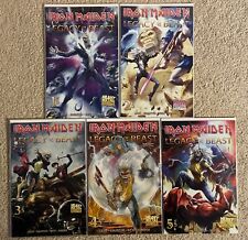 Iron Maiden Legacy of the Beast #1-5 Complete Series Set 2017 Heavy Metal Comics picture