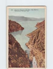 Postcard Shoshone Reservoir and Dam, Cody Road to Yellowstone National Park, WY picture