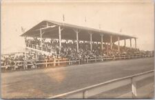 c1910s RPPC Photo Postcard GRANDSTAND / Race Track 