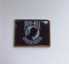 POW/MIA US Military Vets Lapel Pin Badge Hat Tac Veteran Vest Jacket MADE IN USA picture