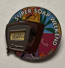 Disney World - Super Soap Weekend - November 2001 Spiner Pin - General Hospital picture