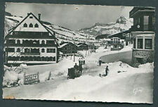 74 - MEGEVE - Christmas and Route de Rochebrune - CPSM small format - 1948 picture