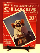 Vintage Ringling Bros and Barnum & Bailey Circus Magazine and Daily Review 1939 picture