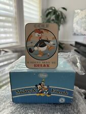 Vintage Disney Enesco Donald Duck Golf Decorative Plaque Brand New In Box picture