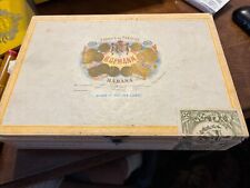 Vintage Cigar Box With Empty Tubes- H. Upmann 12 Tubes picture