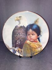Brave & Free by Gregory Perillo 1986 Pride of America's Indians Collector Plate picture