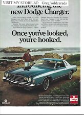 Original 1976 Dodge Charger vintage print ad 