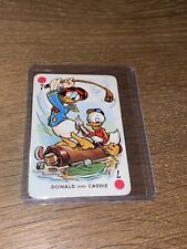 Rare 1939 Walt Disney Mickey’s Fun Fair Pepys Mickey Mouse Donald Duck Card GOLF picture