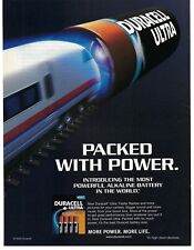 2000 Duracell Ultra Most Powerful Alkaline Vintage Magazine Print Ad/Poster picture