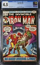 Iron Man #60 7/73 CGC 4.5 Marvel Comics picture
