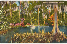 Florida Cypress Gardens-Winter Haven, FL antique unposted postcard picture