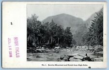 UDB Postcard~ Sunrise Mountain & Notch From High Falls~ New York picture
