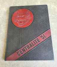1951 CENTRAL HIGH SCHOOL YEARBOOK, THE CENTRALITE, KNOXVILLE, TN picture